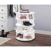 KB Designs - Revolving 16 Pair Shoe Rack Storage Organizer,