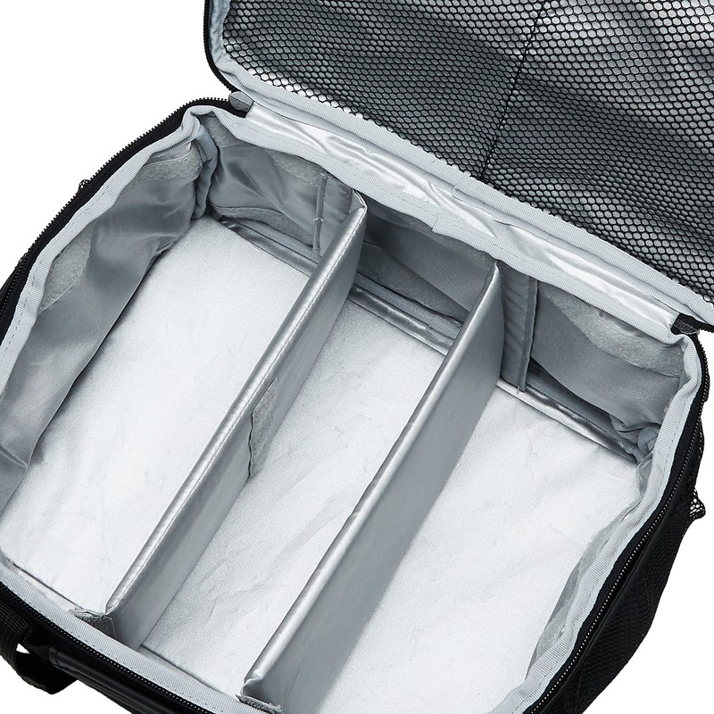 Setocraft WONDERVOGEL Wonder Fogel Partition Bag, Medium, Black, SF-3813-BK-380