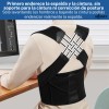 Chaleco Corrector De Postura Ortopédico Lumbar Unisex M Mvmy