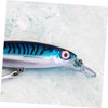BIUDECO Supple Plastic Fishing Lure Eyes 4mm Size 3D Realistic