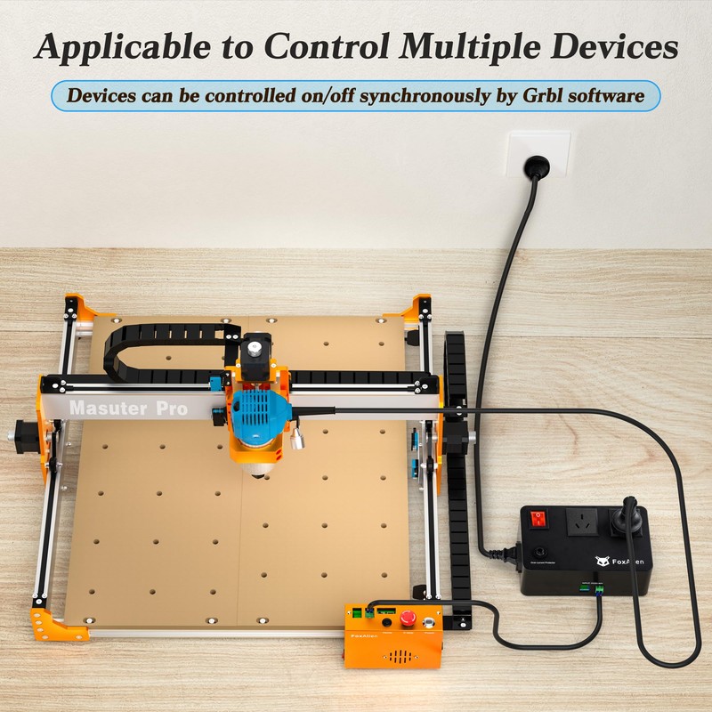 FoxAlien Relay Module Relay Switch for CNC Router Machines, Routers
