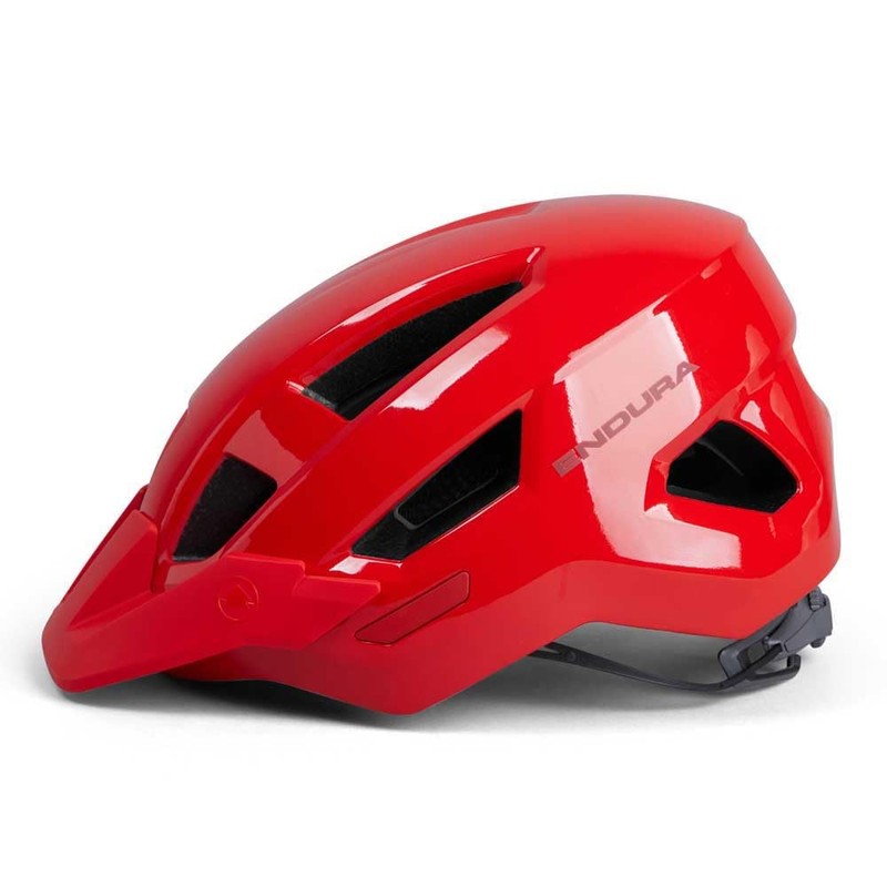Endura Men's Hummvee Cycling Helmet, Flame red, L-XL