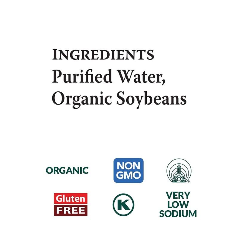 Edensoy Unsweetened Eden Organic Soymilk, Non-GMO, USA Whole Soy (Soya)