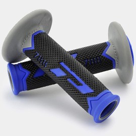 Daytona ProGrip 98114 Motorcycle Grip Handle Diameter 0.9 inch (22.2 mm) For Off-Road Use, 4.5 inches (115 mm), Vibration Resistant Gel, End Penetration, 788 Type, Blue