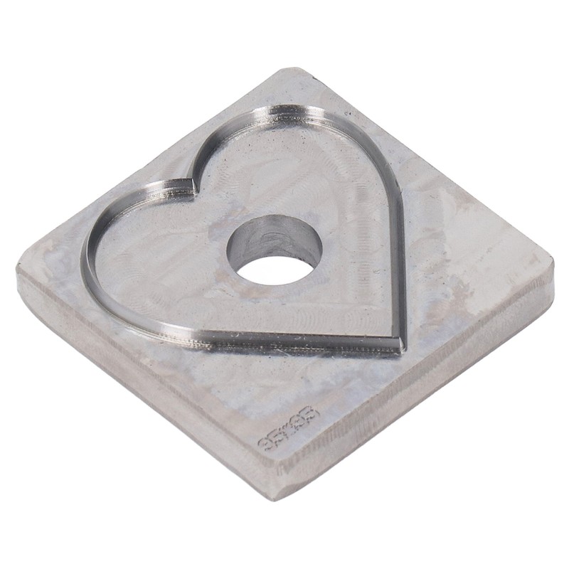 Heart Shape Cutting Die Alloy Steel Clean Cutting Surface Leather
