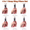 Tanstic 261Pcs 4 In 1 Snap Ring Pliers Set Snap