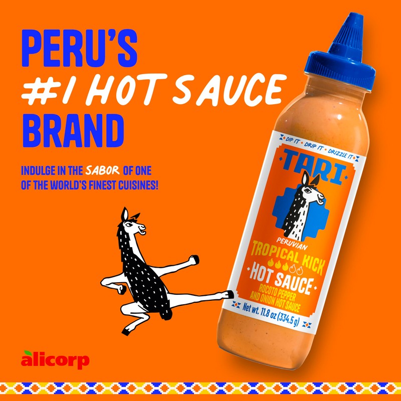 Tari Hot Sauce - Tropical Kick - Sweet & Chunky