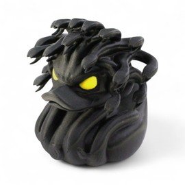 PowerTRC Medusa Duck Figurines –3D Printed 4 inches Duck Accessory Collectibles Car 4x4 Dashboard Desk Office Décor, Cruise Ship Ducks Hiding – 3D Printed in USA