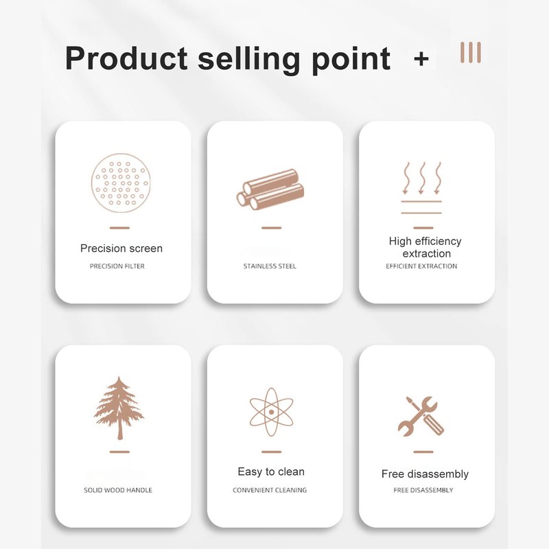 BAOFUYA Portafilter without base, filter holder set without base, espresso