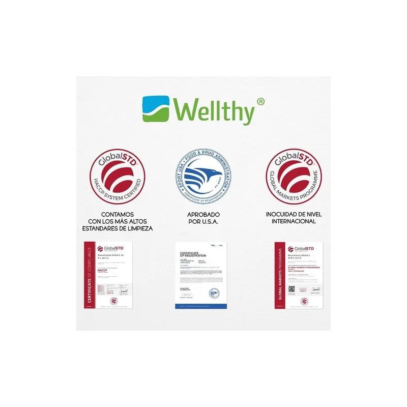 Wellthy Biotina Magnseio Marino 60caps