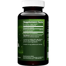 MRM Matcha Green Tea Capsules - Antioxidants for Daily Energy
