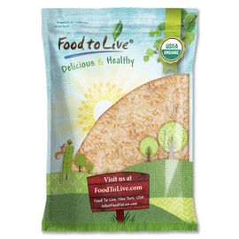 Food to Live Organic Toasted Coconut Chips, 2.5 Pounds - Non-GMO, Desiccated Coconut Flakes, Unsweetened, Unsulfured, Vegan, Bulk. High in Fiber. Great Snack. Perfect for Baked Goods, Granola