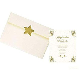 Foil Gold Star Stickers, 2 Inch Glitter Metallic Stars Self Adhesive Labels - Shiny Foil Teacher Supplies - Scrapbooking Party Favors (500 Per Roll)