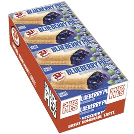 JJ's Bakery Blueberry Snack Pies, Individual Dessert, Fresh-Baked, Perfect fo...