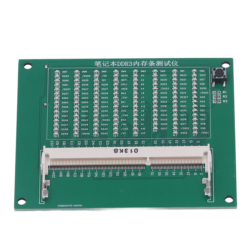 Laptop Memory Test Card with LED Light Computer Motherboard Circuit