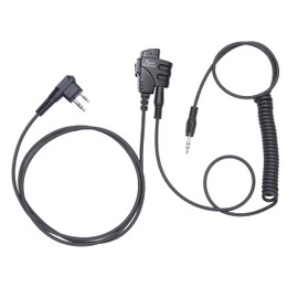 Yaesu Push-to-Talk for Connecting Electronic Earmuffs to FT65R Ham Radio by Tigrett Outdoors with Clip