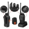 Walkie Talkies 888S Rechargeable Long Range with Earpieces for Adults,