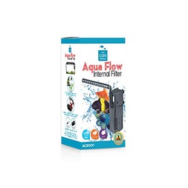 Aqua Care Aquarium Fish Tank Aqua Flow Internal Filter, 800L/HR, 20-70L for Medium to Large Aquariums - Compact & Extremely Quiet, Replaceable Filter Sponge, Simple to Install, 3-Year Warranty