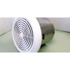 EBSSRT Mobile Home Ventline Bath Exhaust Fan- 7" Round w/White Cover