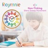 Roymnie Wall Clock for Kids Learning to Tell Time Analog
