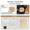 ROKR 3D Wooden Puzzle Password Box Model Kits for Adults