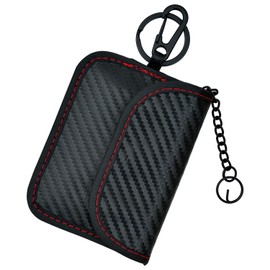 SEIWA WA56 In-Car Smart Key Case, Wave Shield, Carbon, Relay Attack Countermeasure Pouch, Remote Key, 1-Piece