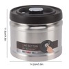 Vacuum Coffee Canister, Stainless Steel Coffee Vacuum Container Airtight Coffee