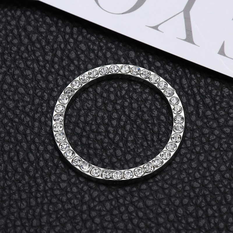 VOSAREA Car Engine Start Stop Button Ring Crystal Bling Rhinestone