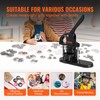 VEVOR Button Maker, 1/1.25/2.28 inch(25/32/58mm) 3-in-1 Pin Maker with 300pcs