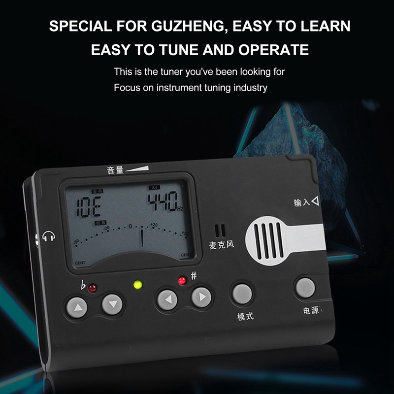 MT 70B Digital Metronome Tuner Tone Generator Guzheng Tuner with