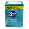 Zest Soap Refreshing Aqua Bath Bars 4.12 Ounce (Pack of