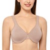 DELIMIRA Women's Minimizer Seamless Full Coverage Underwire Non Padded Bra