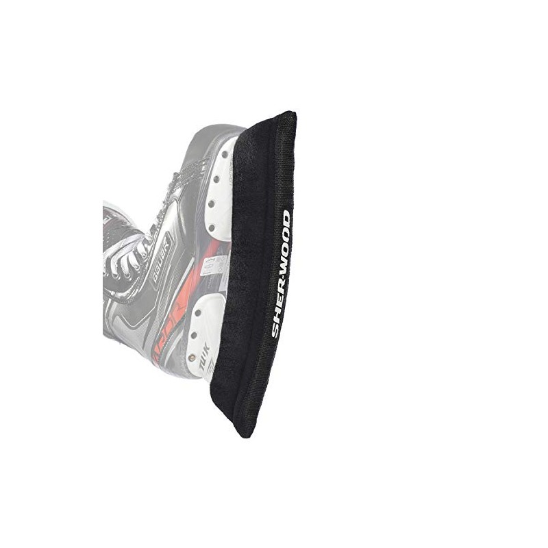 Sherwood Ice Hockey Sher-Wood Terry Skate Blade Socks, black, l