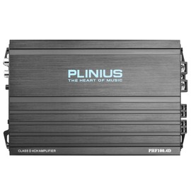 PLINIUS PHF100.4D car Audio Amplifier 4 Channels Full Range Class D Multichannel