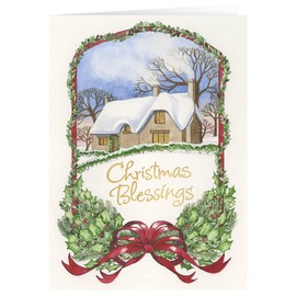 Christmas Blessings Card Set of 20