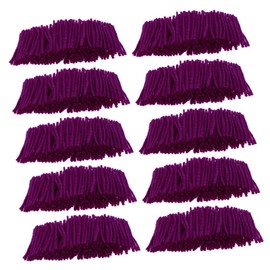 Gatuida 10 Rolls DIY Latch Hook Yarn Durable Crochet Wool for Crafting Cushions Carpets and Table Mats Lightweight and Compact Tapestry Making Supplies