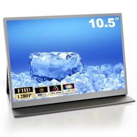 UPERFECT 10.5 Inch Portable Monitor Gaming Screen 1920x1280 3:2 PC Screen 500nits 2000:1