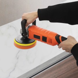 1580W Car Polishing Machine, Car Polishing Machine Set with 7 Variable Speeds