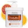 Advanced Clinicals Vitamin C Cream Visibly Brightening Body Lotion |