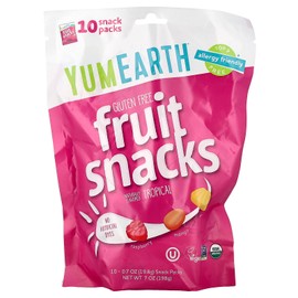 Yummyearth Fruit Snack-Asset 10 Pack, 6.2 oz