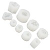 9Pcs Succulent Silicone Mold Soft Flexible Easy Release Easy to