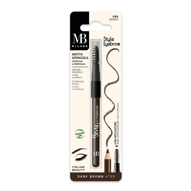MB Milano - Eyebrow Pencil - Double Tip Pencil +