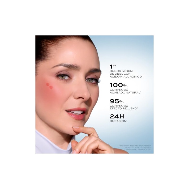 L'BEL | Rubor Líquido Solutions Pro-Hialuron 3.2 g | Hidratación