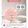 Wobsion Compact Travel Mirror - 1x/10x Magnification, Handheld 2-Sided, Perfect