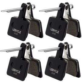 Bike Brake Pads, 4 Pairs Disc Brake Pads Compatible with Shimano M515 M525 C501 C601 M415 M485 M465 M475 M495 M445 M446 M375 M395 M355, Mountain Bike Brake Pads for Bicycles Quiet and Durable