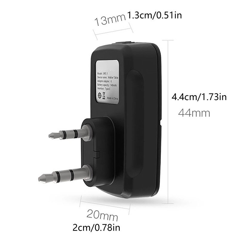 For BAOFENG K-Port Wireless Bluetooth Programmer Adapter Accessory For Baofeng