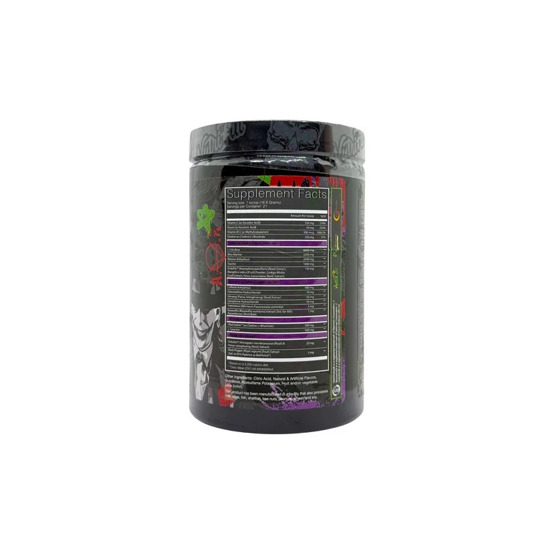Suplemento En Polvo Nutrifitt Pre Entrenamiento Sabor Ponche De Frutas