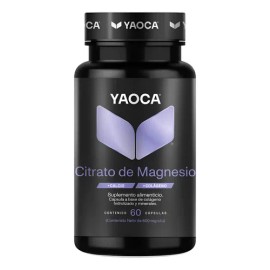 Yaoca Citrato Magnesio Calcio Colageno Caps Sfn