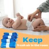 Nappy Bin Refill Cassettes, 4 Pieces Nappy Bin Refill Film,