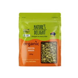 Natures Delight Organic Pepita Seeds 250 g